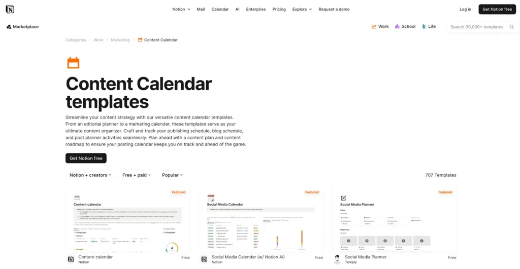 Notion tool