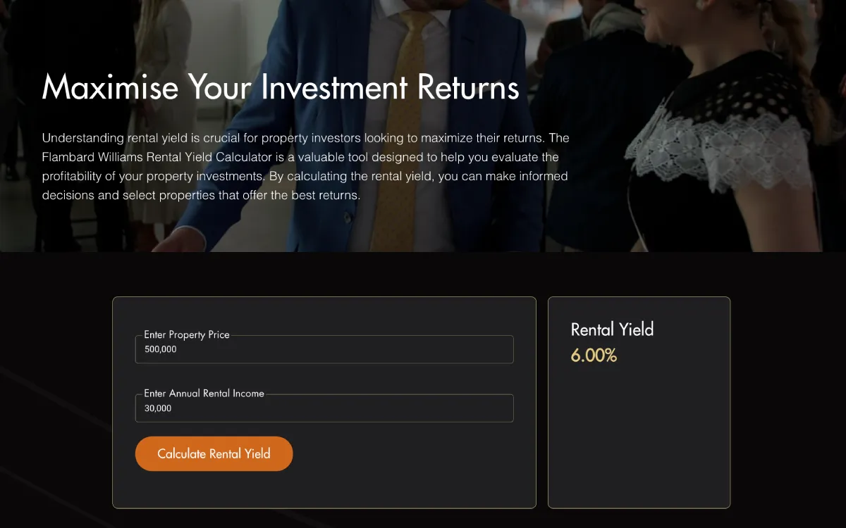 Rental yield calculator